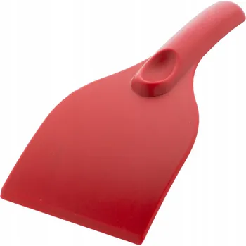 Autoškrabka Škrabka na okna z recyklovaného ABS plastu - červená