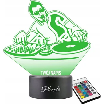 Lampička Plexido vícebarevná Noční lampa