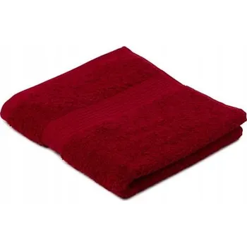 Ručník Ručník New York Uni, 50x100 cm, barva bordó