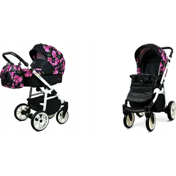 Kočárek Dětský kočárek 2v1 BabyLux COLORLUX kombinovaný kočárek hluboký a sportovní