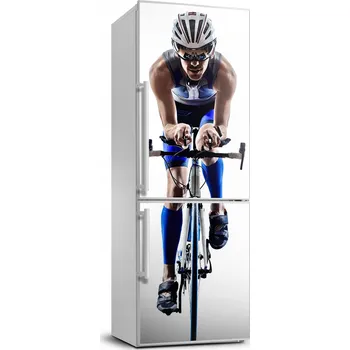 Fototapeta Samolepící tapeta na ledničku Sport Cyklista