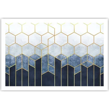 Obraz Obraz plakát do obýváku ložnice 91x61 abstrakce foto na zeď bez rámu