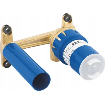 Vodovodní baterie Umyvadlová baterie pod omítku Grohe Rapido zlatá