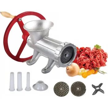 Kuchyňský mlýnek Edel HOFF Ruční mlýnek na maso stříbrná ruční