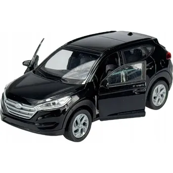 autíčko WELLY HYUNDAI TUCSON III (3. generace) ČERNÝ 1:34 NOVÝ KOVOVÝ MODEL 43718