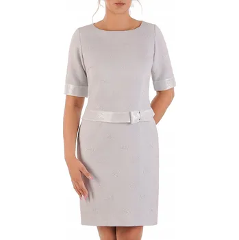 Dámské šaty Klasické midi koktejlové šaty Carla Moreno velikost 50