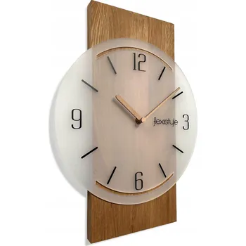 Hodiny Nástěnné hodiny FLEXISTYLE bílé 30 cm