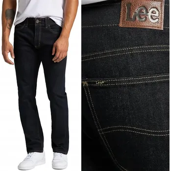 Pánské džíny Lee Slim Fit XM Extreme Motion pánské džíny se zúženými nohavicemi, velikost 34/32