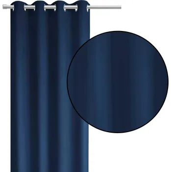 Obraz Závěs polozatemňovací s kroužky 140 cm x 250 cm