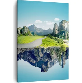 Obraz Obraz na plátně do obývacího pokoje ložnice 50x70 fantasy obrazy na zeď canvas