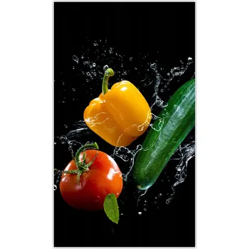 Kuchyňské prkénko Skleněná Ochranná Deska a Krájecí Prkénko | Indukce, Sporák ds-0450