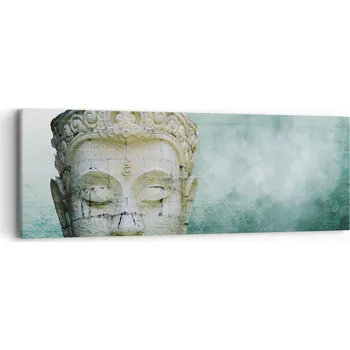 Obraz Obraz na plátně do obýváku, ložnice 90x30 Buddha foto obrazy na zeď