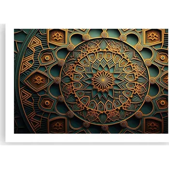 Obraz Plakát bez rámu do obýváku ložnice 70x50 mozaika moderní módní obraz