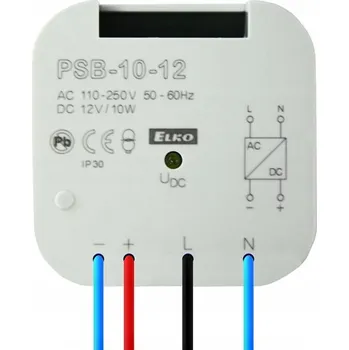 Bezpečnostní kamera ELKO EP IMPULZNÍ ZDROJ 12V PSB-10-12