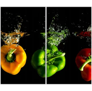 Kuchyňské prkénko Skleněná Ochranná Deska a Krájecí Prkénko | Indukce, Sporák ds-0356