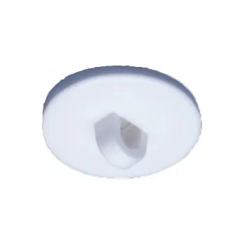 Knoflík Kulatý knoflík samolepicí ? 20 mm bílý 10 ks