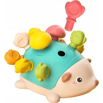 ostatní stavebnice Ježek třídič Montessori, výukový ježek, skládačka, vzdělávací hračky s ostny stavebnice