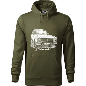 Dámská mikina Mikina - Moskvič Barva: Military (69), Velikost: 3XL, Střih: Pánské