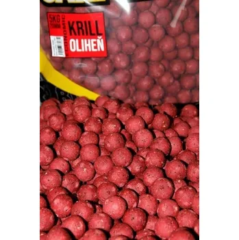Boilies Economic boilies Black Carp krill - oliheň 20mm
