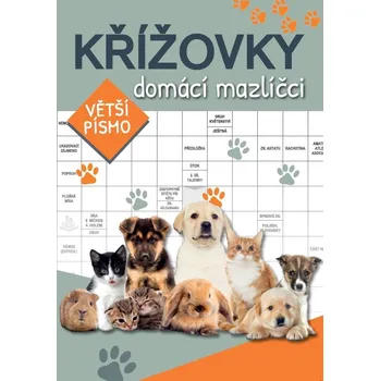 Kniha Křížovky domácí mazlíčci