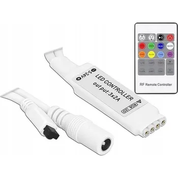LED osvětlení IR-RGB ovladač pro LED RGB pásky