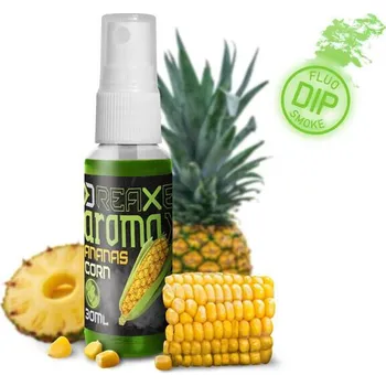 Návnadové aroma Dipovací sprej Delphin AromaX - Kukuřice/Ananas