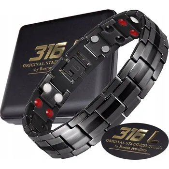 Náramek Pánský magnetický náramek pro zdraví - silný