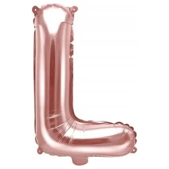 Balónek Balónek růžový písmeno 1 ks