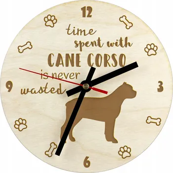 Hodiny Nástěnné hodiny Art-Dog béžové 20 cm