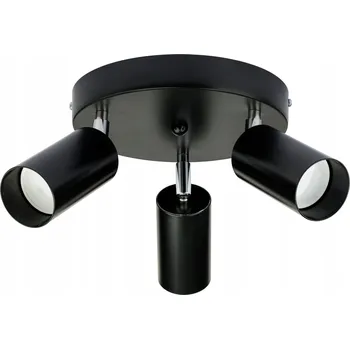 Stropní svítidlo nástěnné nastavitelné bodové světlo 3 GU10