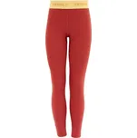 Dětské funkční kalhoty Devold EXPEDITION MERINO SILK - červená 104