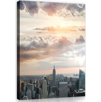 Obraz OBRAZ NA PLÁTNĚ CANVAS 40x60 NEW YORK NEBE