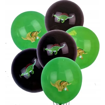 Balónek Latexové balónky Belbal Dino Kostry 12" 6 kusů