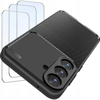 Pouzdro na mobilní telefon Zadní Kryt KrainaGSM pro Samsung, Galaxy A55 5G černý