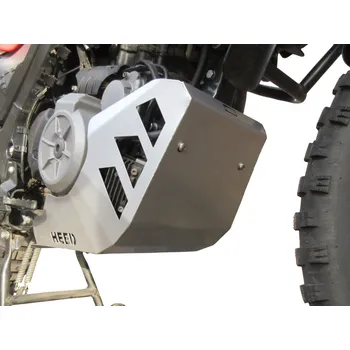 Kryt motoru HEED OCHRANNÝ KRYT MOTORU BMW G 650 GS OCELOVÝ STŘÍBRNÝ