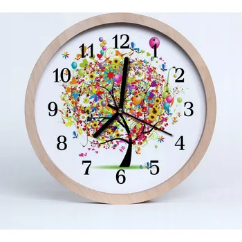 Hodiny Nástěnné hodiny Tulup vícebarevné 30 cm