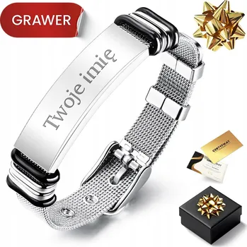 Náramek stříbrný pánský náramek stříbrná