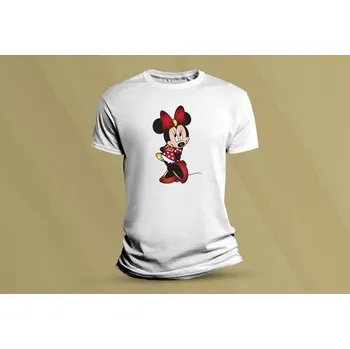 Chlapecké tričko Dětské bavlněné tričko Minnie 2. Bílá velikost L