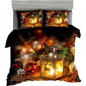 Povlečení Povlečení Vánoční atmosféra 140x200 cm - 3 dílné
