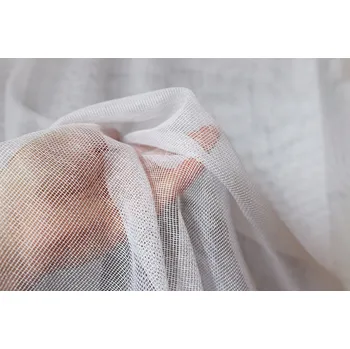 Záclona Záclona na metry Markýza Síťovina Bílá výška: 300 cm