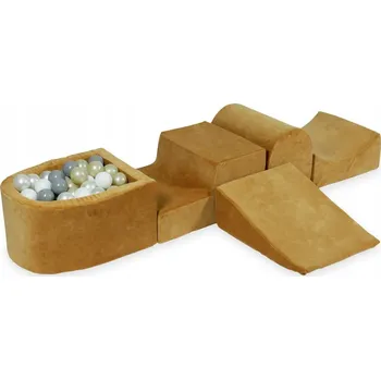 Dětské hřiště Pěnové dětské hřiště - skluzavka bazén micro carmel