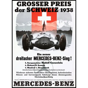 Obraz Plakát na zeď SÉRIE ZÁVODY bez rámu 50 x 70 cm