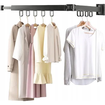 Věšák Interlook LYJ-D60-ŠEDÁ Skládací ramínko na šaty Šedá