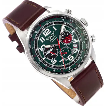 Hodinky PÁNSKÉ HODINKY AVIATOR AVW81768G438 F-SERIES DATUM NA ŘEMÍNKU