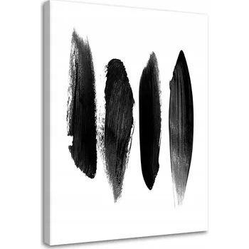 Obraz Obraz černé pruhy 60x90