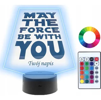 Lampička Plexido vícebarevná Noční lampa