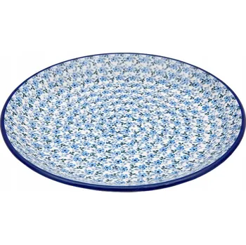 Talíř Mělký jídelní talíř Bolesławiec Ceramika Artystyczna Bolesławiec 27 cm