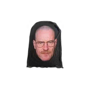 Karnevalová maska Látková rouška na obličej černá