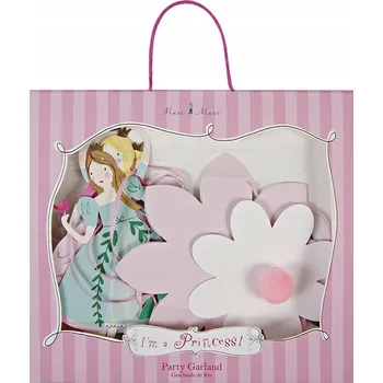 Girlanda Jsem princezna - Dekorace pro princeznu