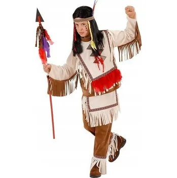 Karnevalový kostým KOSTÝM MALÉHO INDIÁNA APAČA 140